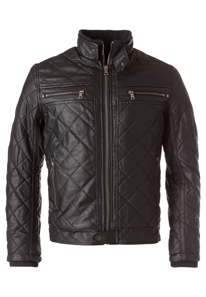 Wattierte Bikerjacke