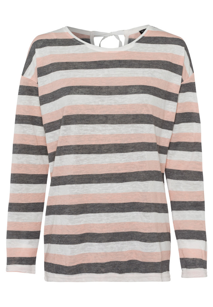 Longsleeve mit Streifen-Muster