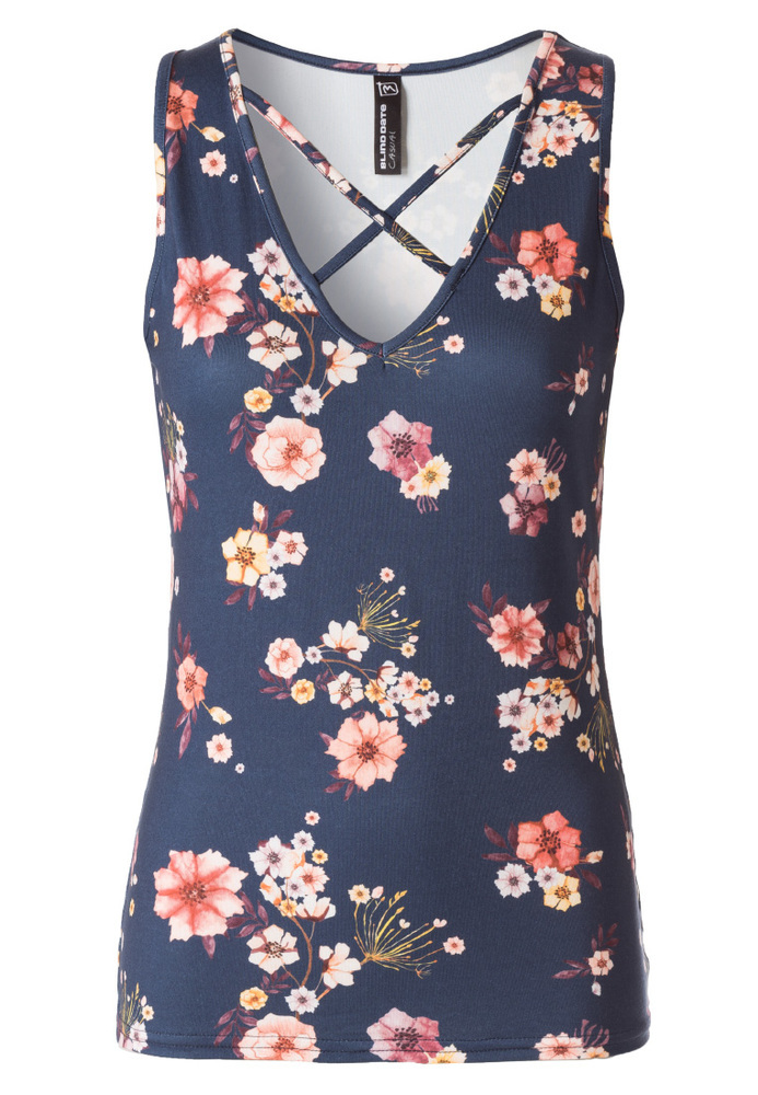 Top mit Blumen-Print