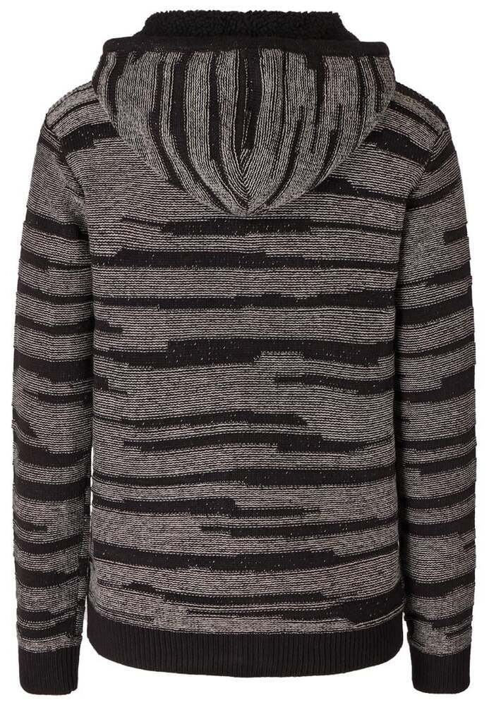 Strickjacke mit Zebra-Muster