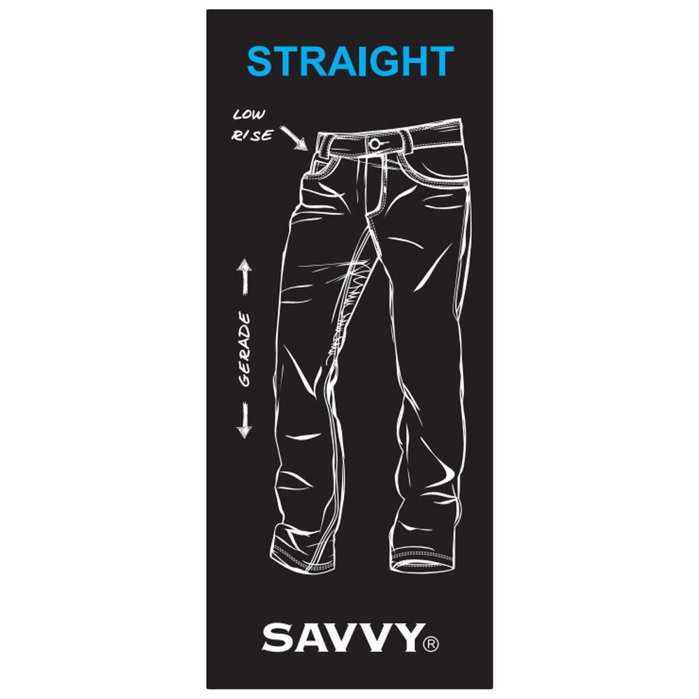 Straight Low Rise Jeans