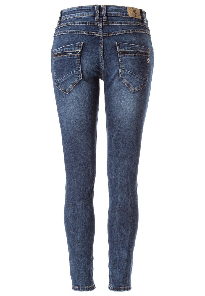 Straight Regular Rise Jeans