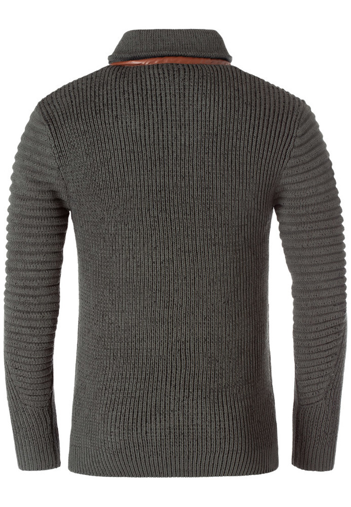 Pullover mit Schalkragen