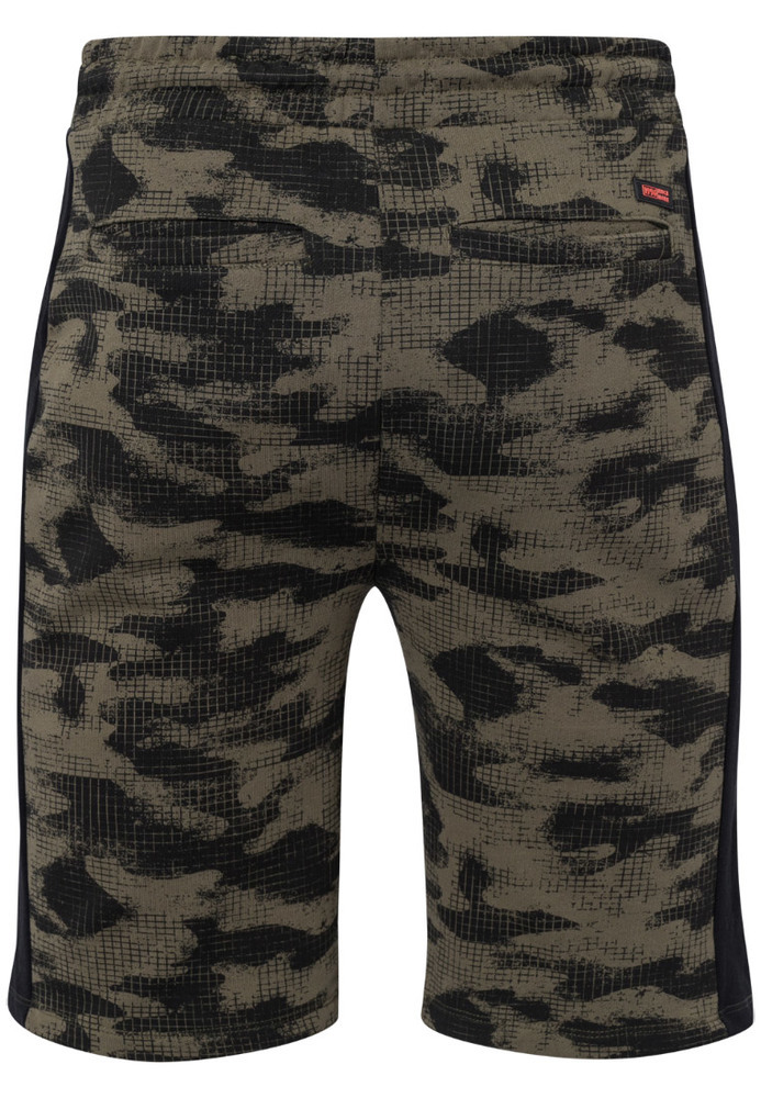 Sweat Bermuda in Camouflage-Optik