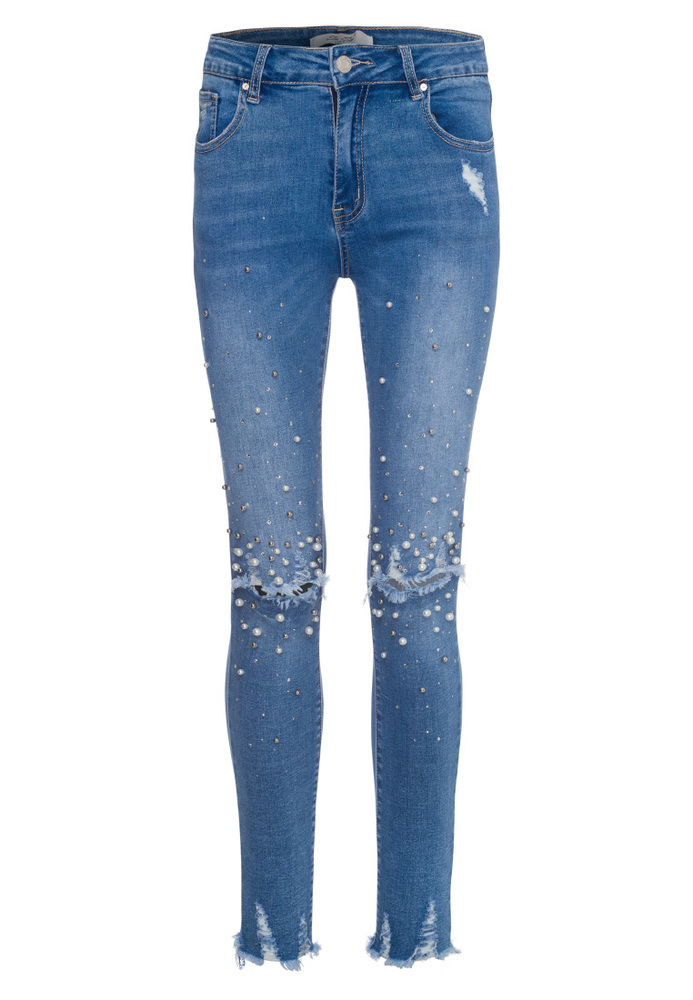 Skinny High Rise Jeans