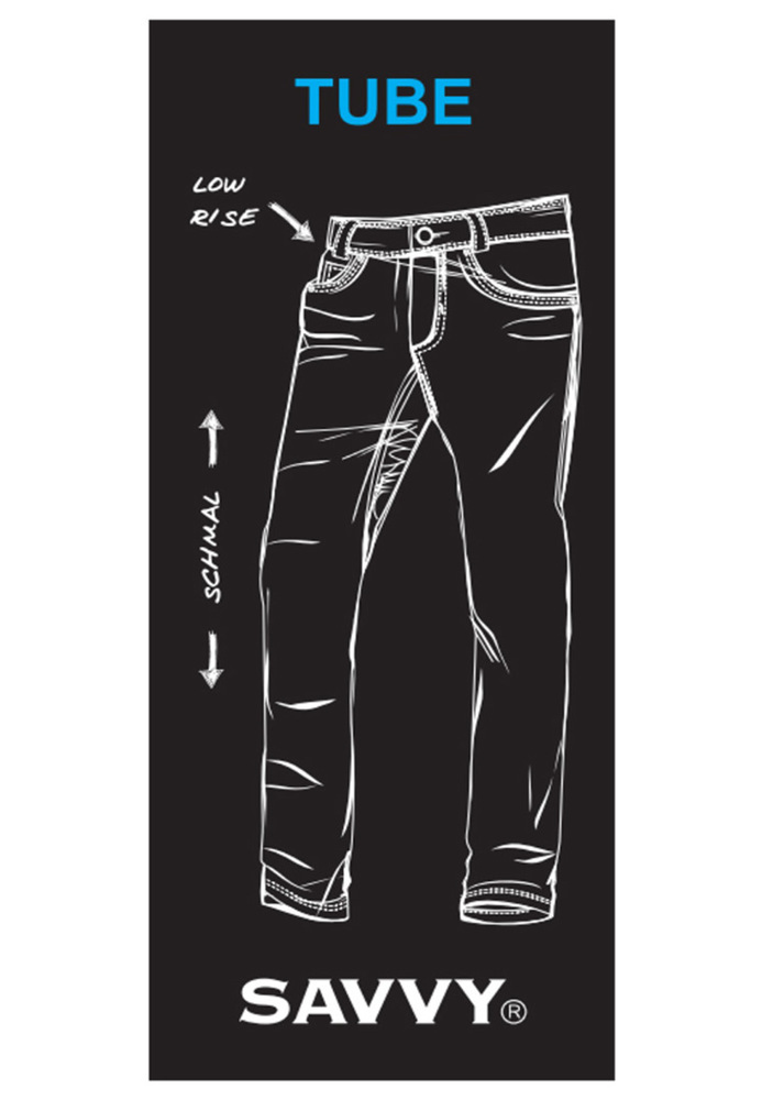 Tube Low Rise Jeans