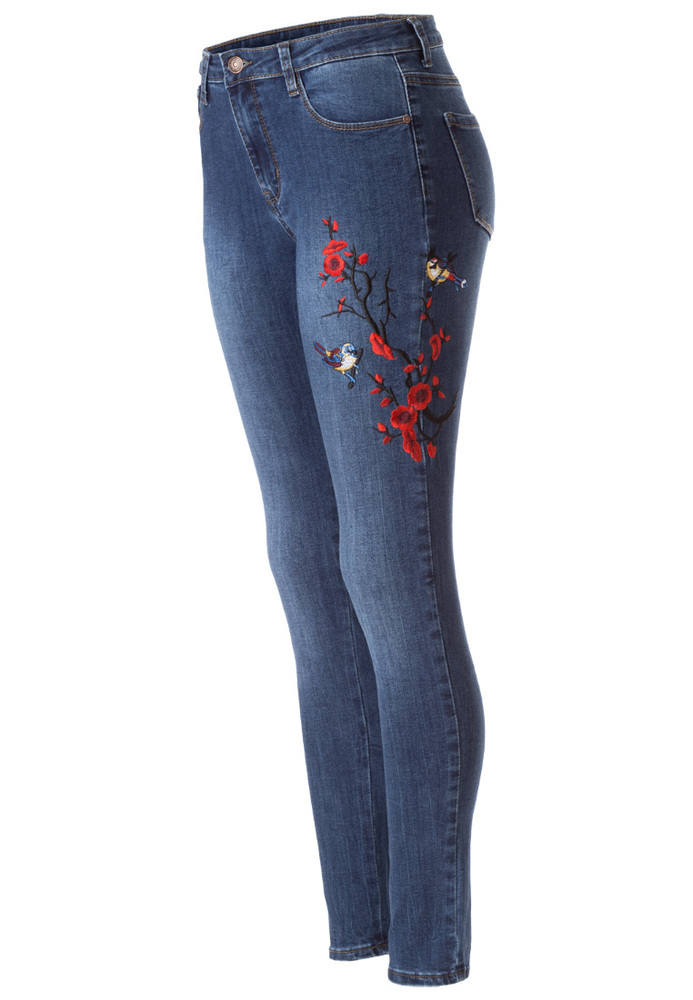 Skinny Regular Rise Jeans