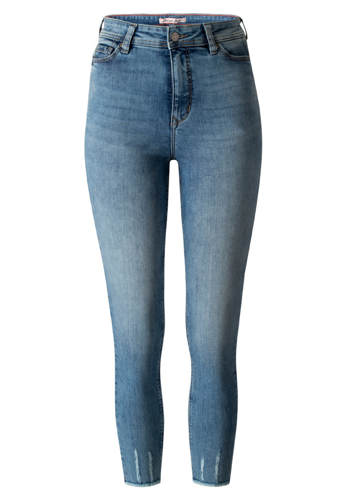 Ankle High Waist Jeans