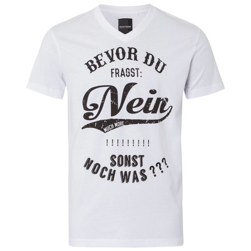 T-Shirt mit Sprüche-Druck