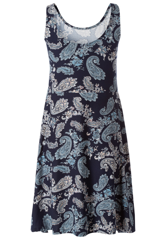 Kleid mit All-Over Print