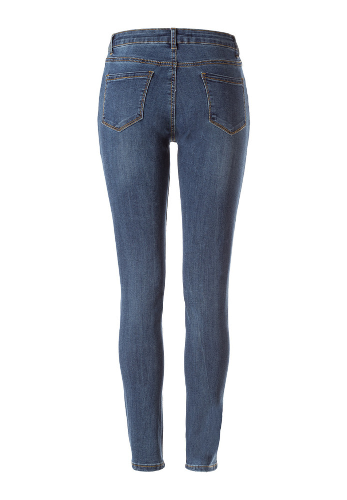 Skinny Regular Rise Jeans