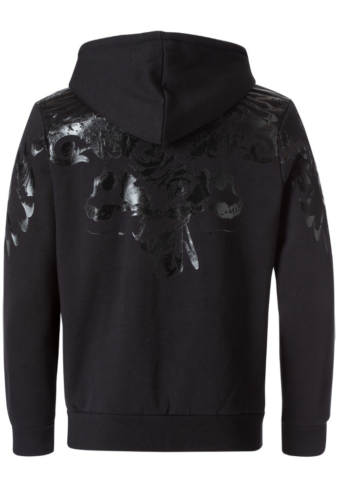 Hoodie mit Folien-Print