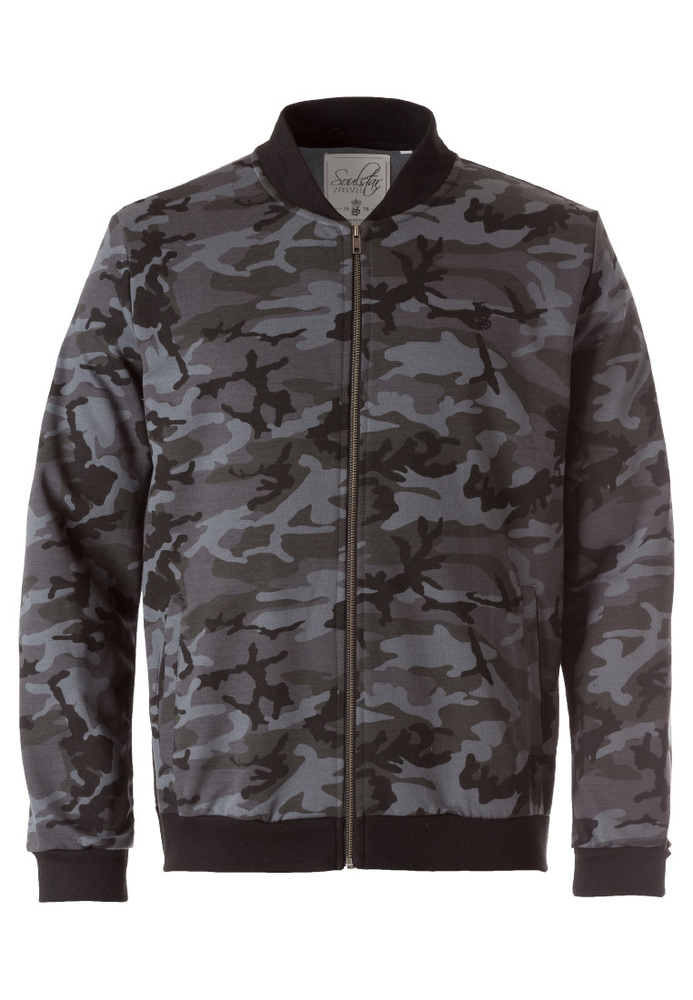 Camouflage Sweatjacke