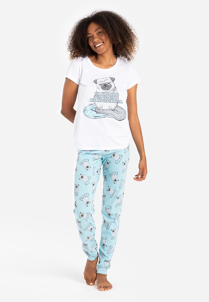 Pyjama-Hose mit Hunde-Motiv