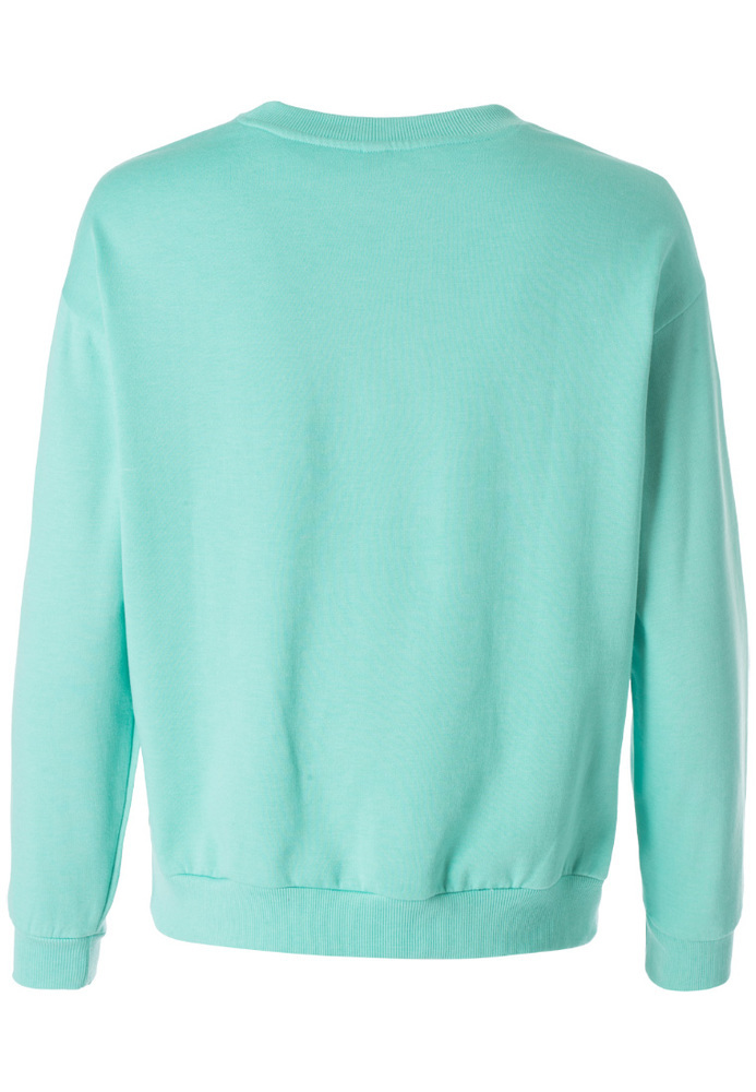 Basic-Sweatshirt mit Stickerei