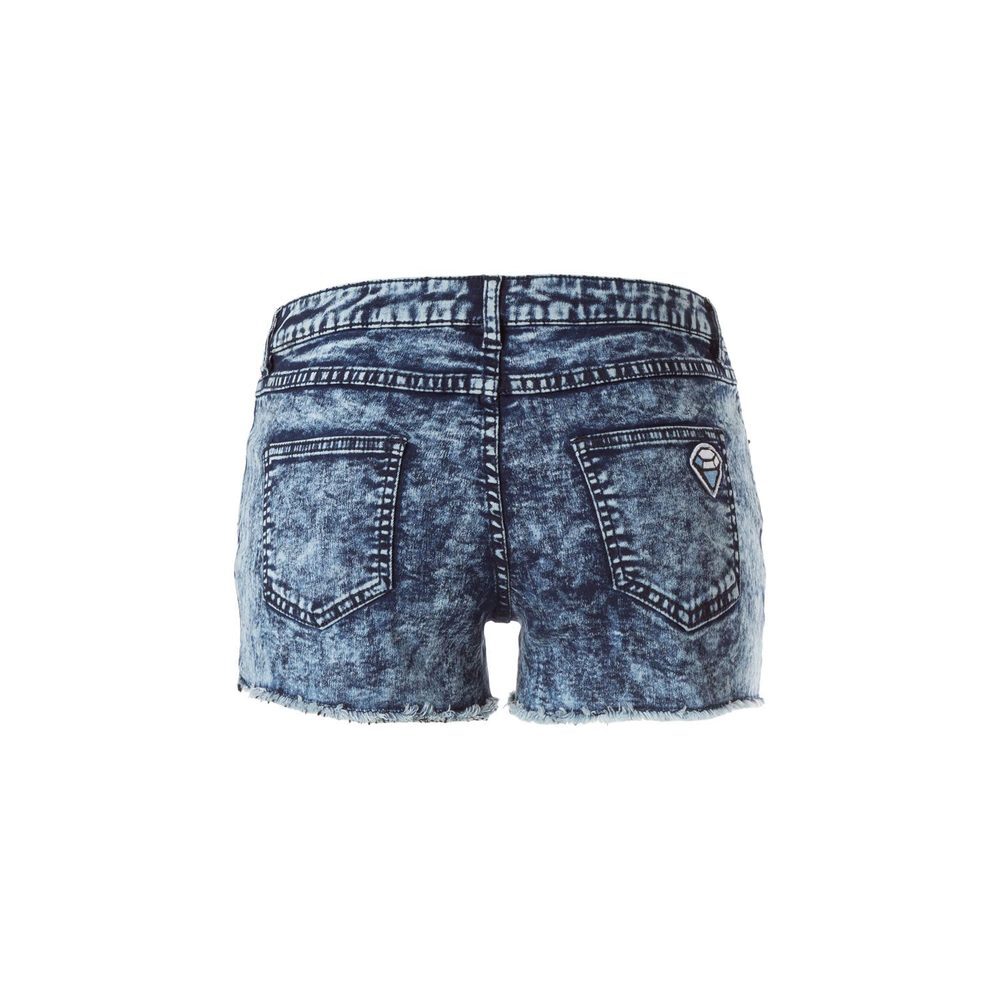 Jeans Shorts mit Einhorn-Patch