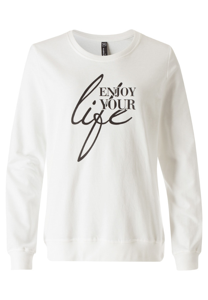 Sweatshirt mit Schriftzug-Print