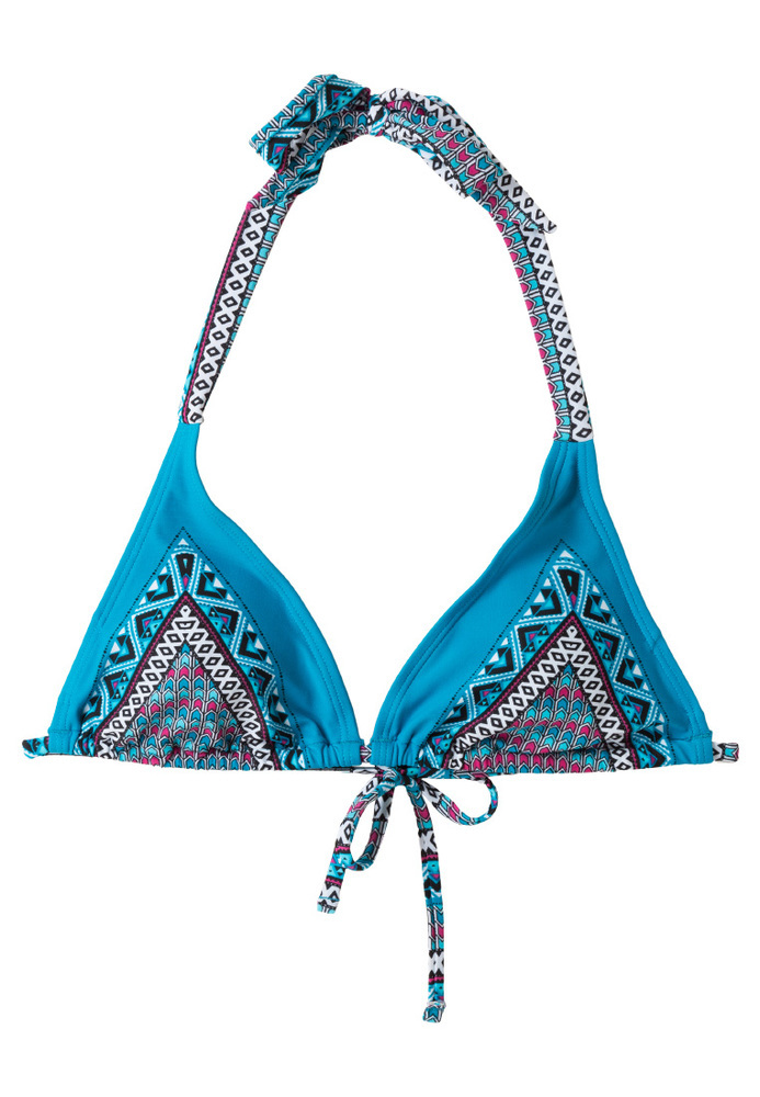 Bikini Top mit Ethno-Muster