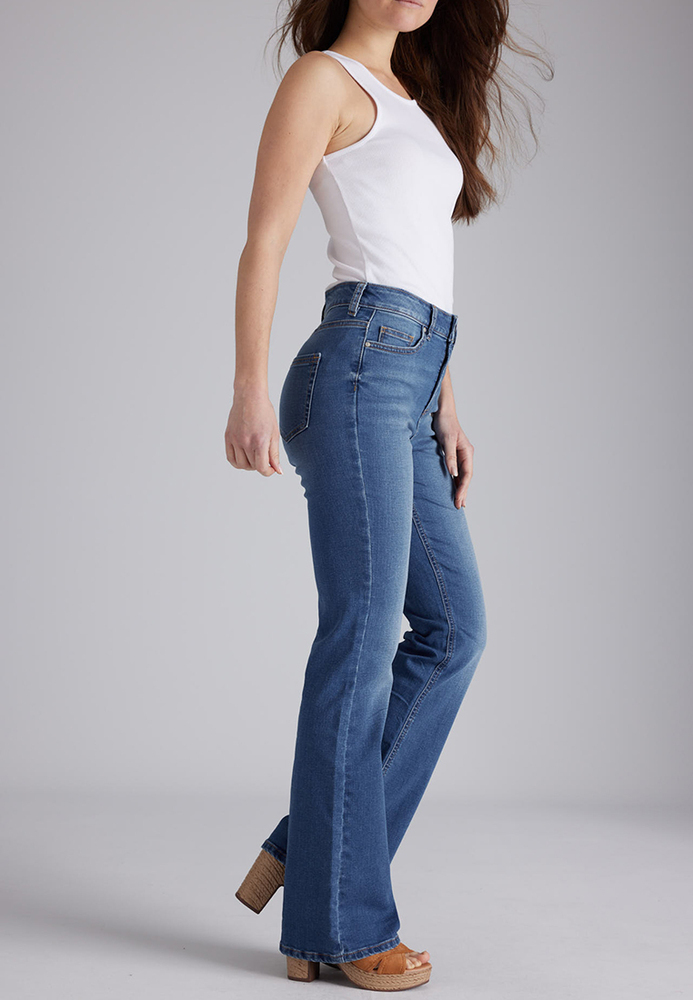 Flared Jeans High Waist