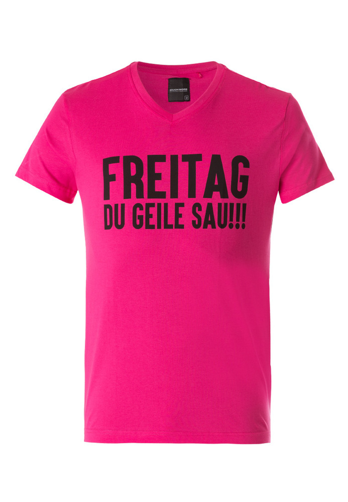 T-Shirt mit Sprüche-Druck