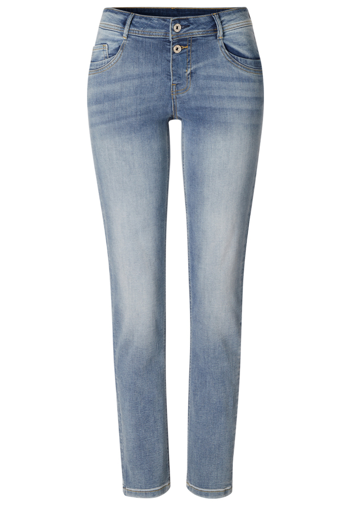 Slim Mid Waist Jeans