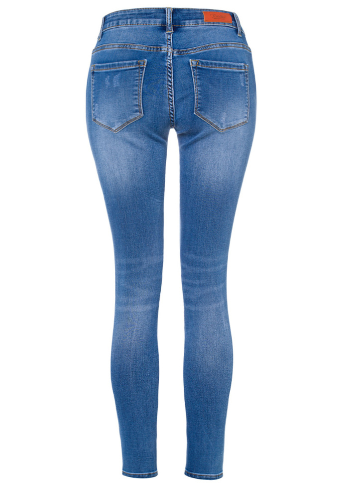 Skinny Regular Rise Jeans