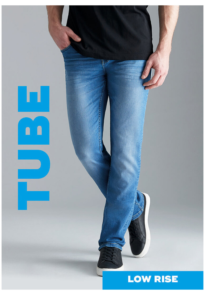 Tube Low Rise Jeans