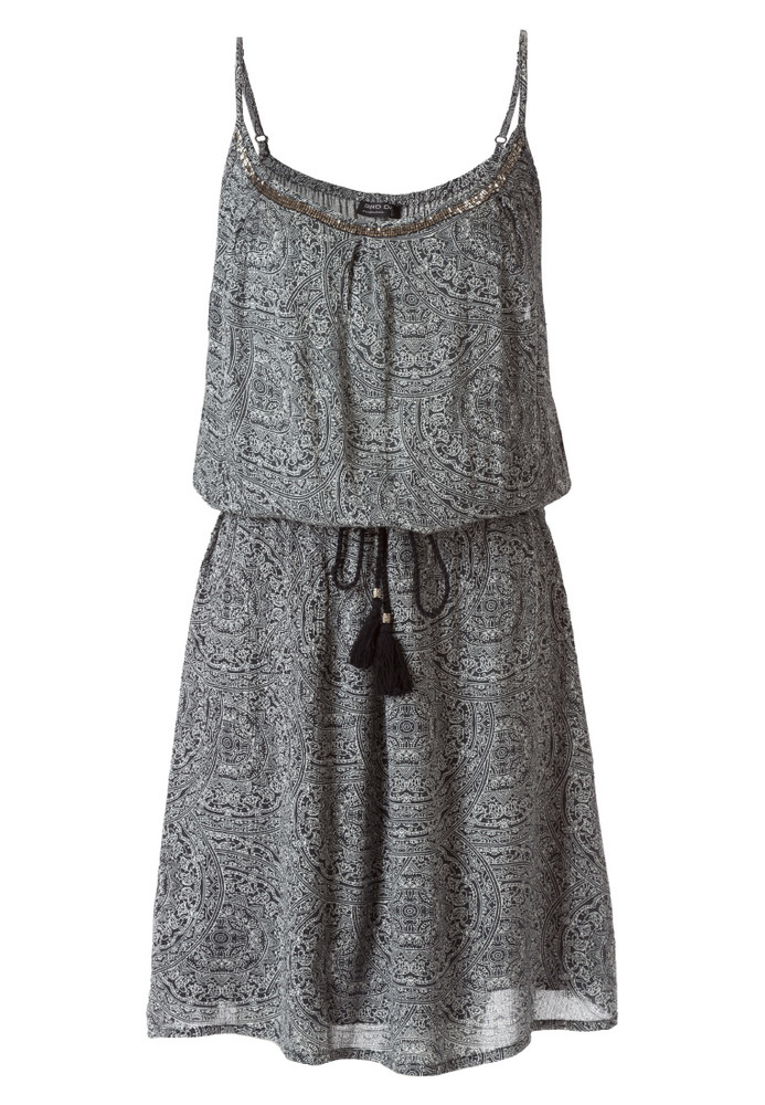 Kleid mit All-over Print