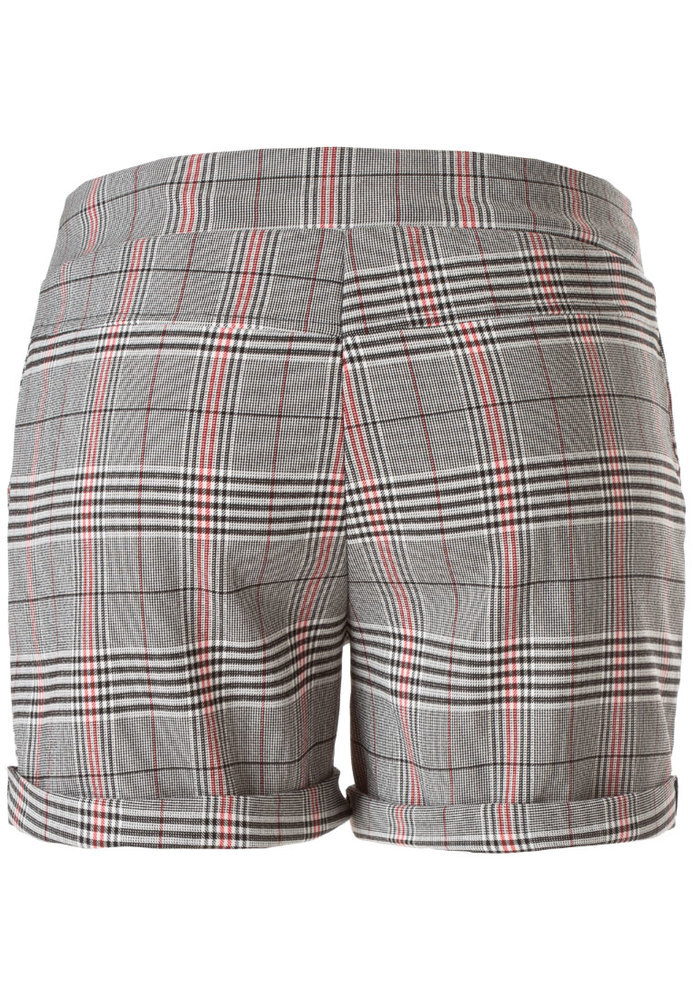 Shorts mit Glencheck-Muster