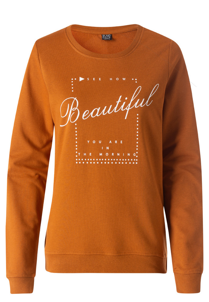 Sweatshirt mit Schriftzug-Print