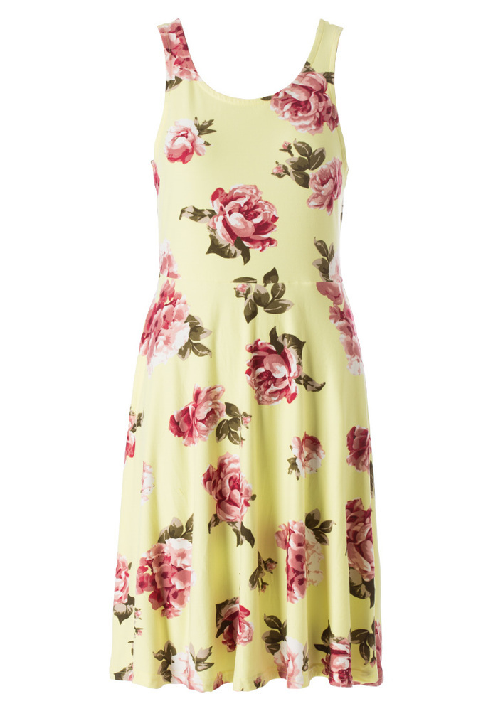 Kleid mit All-Over Blumen-Print