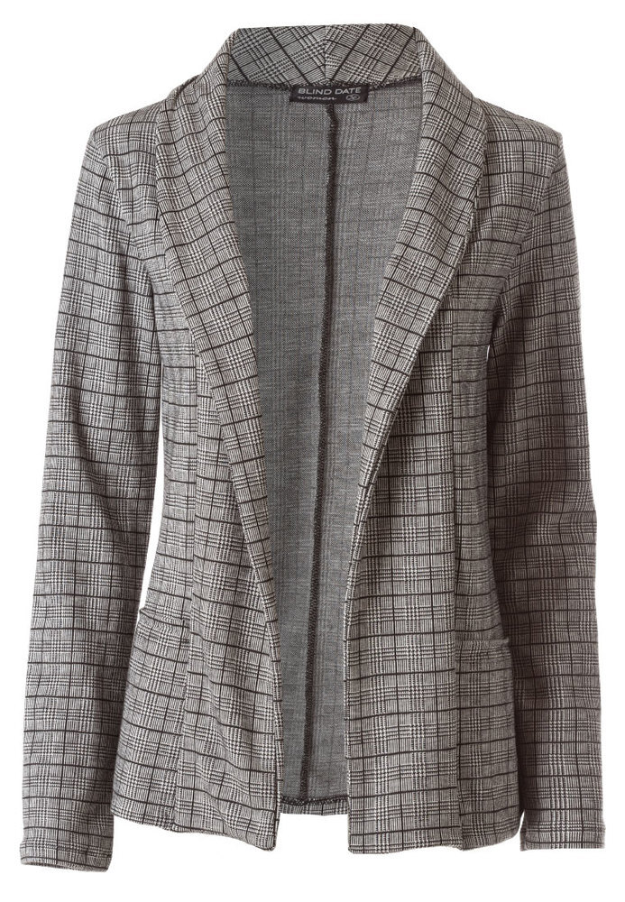 Blazer mit Glencheck-Muster