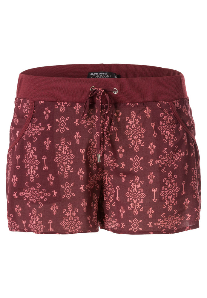 Shorts mit Ethno-Muster