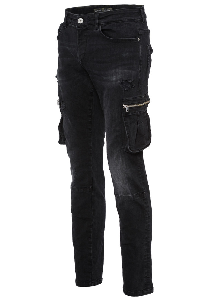 Tapered Regular Waist Jeans