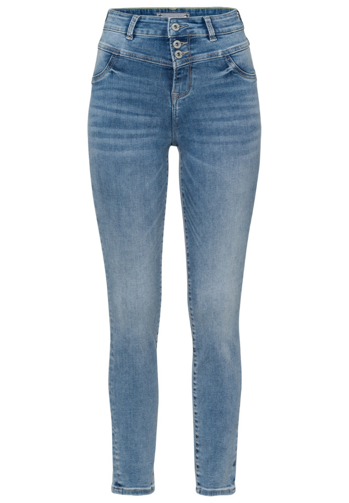 Ankle High Waist Jeans