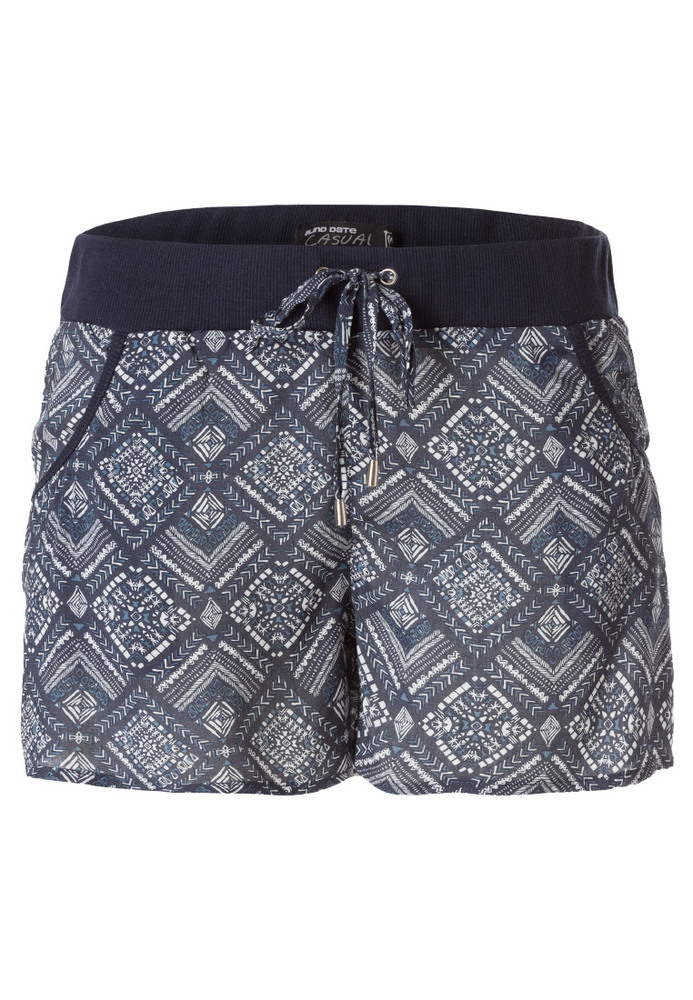 Shorts mit Ethno-Muster