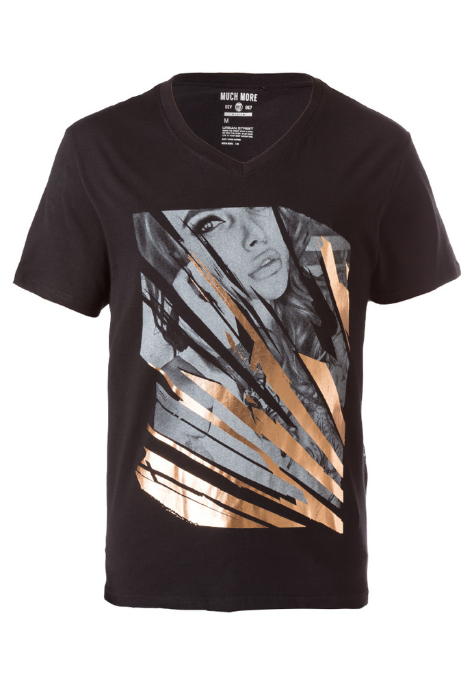 T-Shirt mit Front-Print