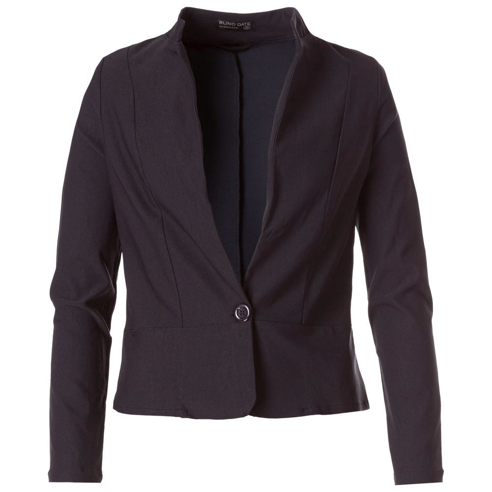 Blazer mit Stehkragen