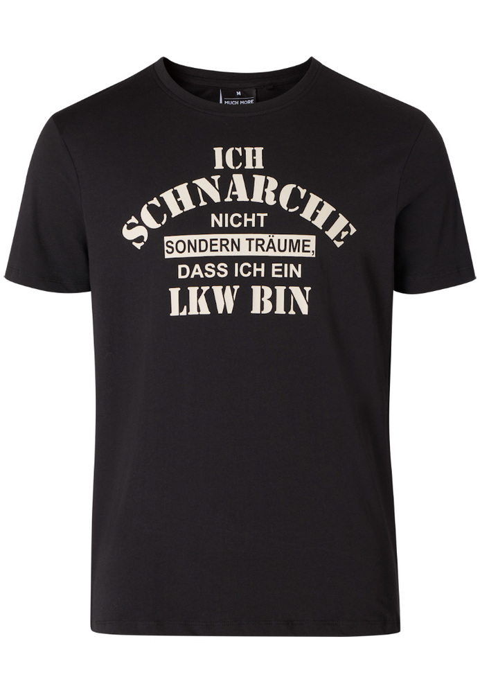 T-Shirt mit Sprüche-Druck