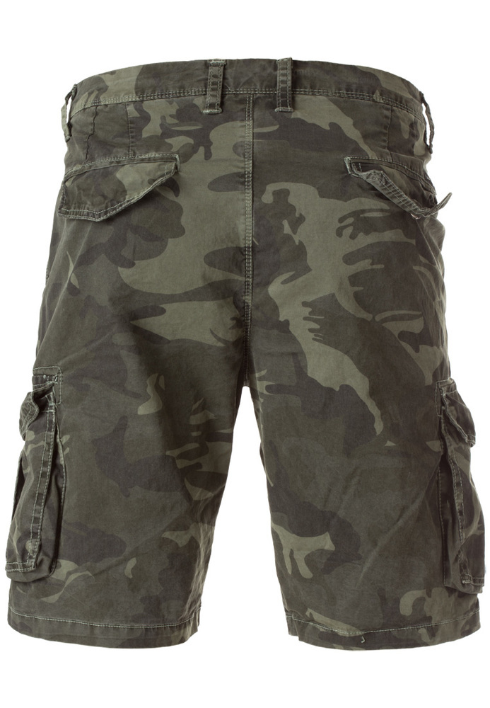 Bermuda-Shorts in Camouflage-Optik