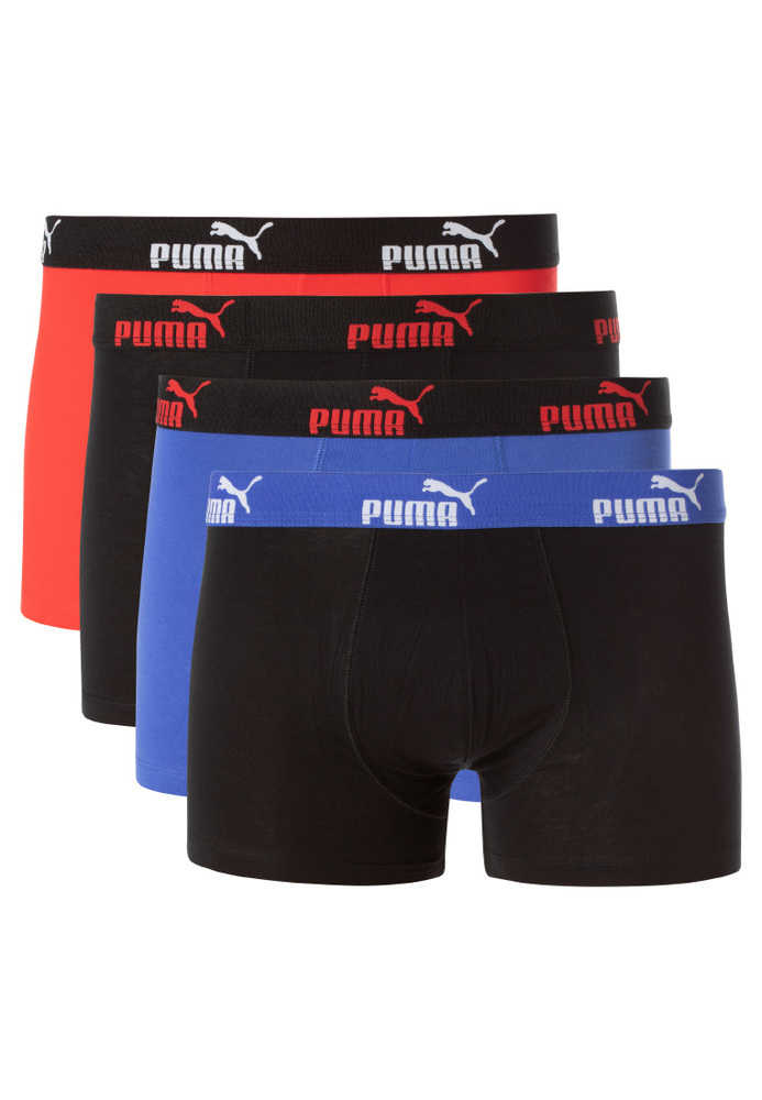 Basic-PUMA-Boxershorts, 4er-Pack