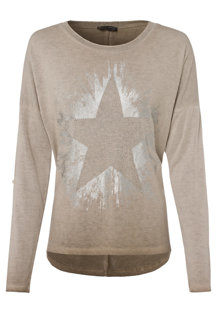 Longsleeve mit Stern-Motiv