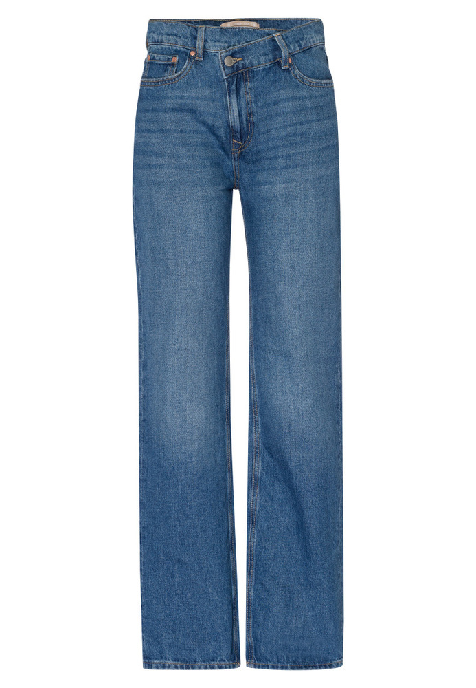 Straight Modern Waist Jeans