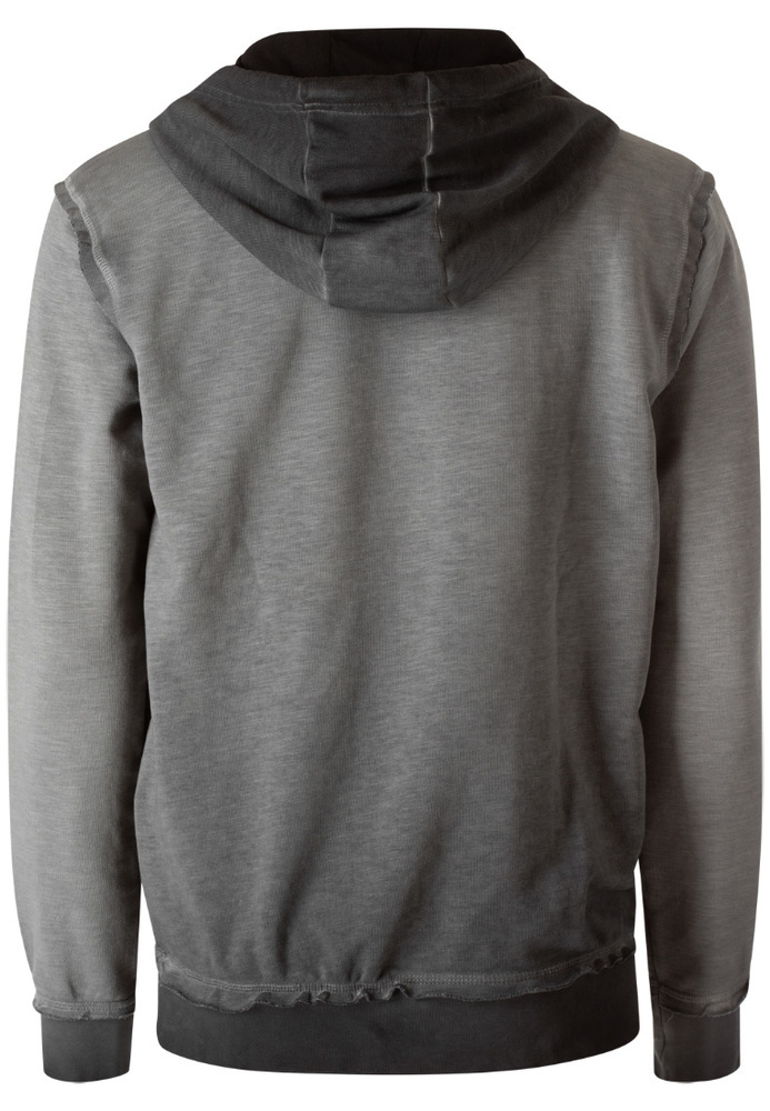 Hoodie in Oilwash-Optik