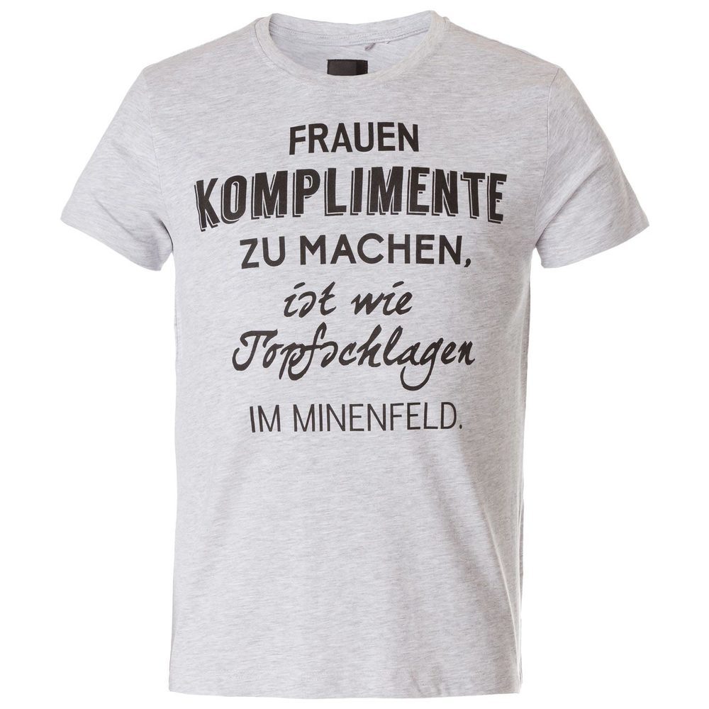 T-Shirt mit Sprüchedruck