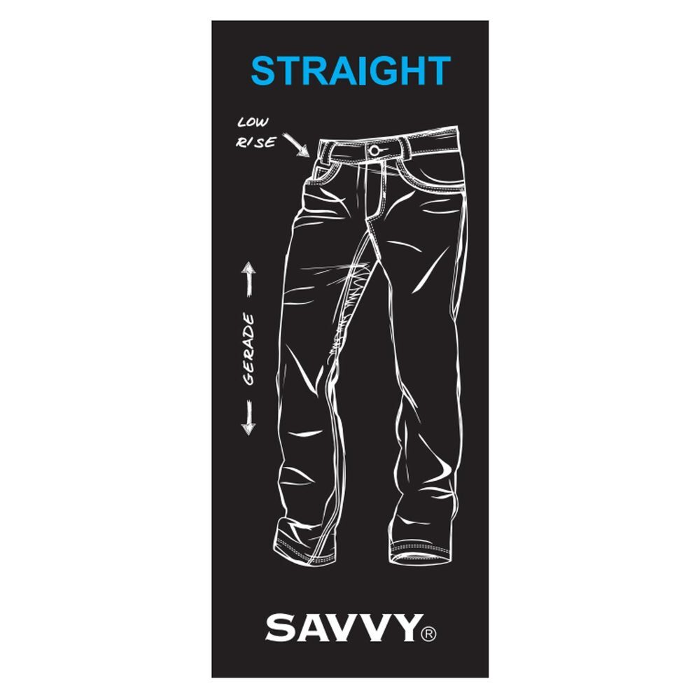 Straight Low Rise Jeans