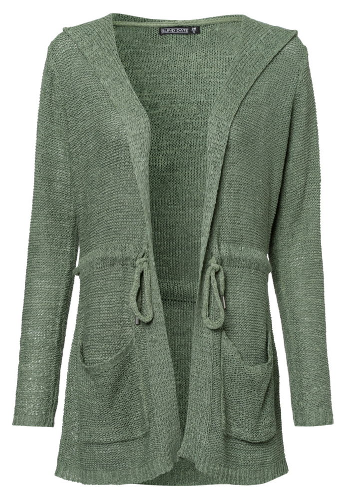 Cardigan mit Kapuze