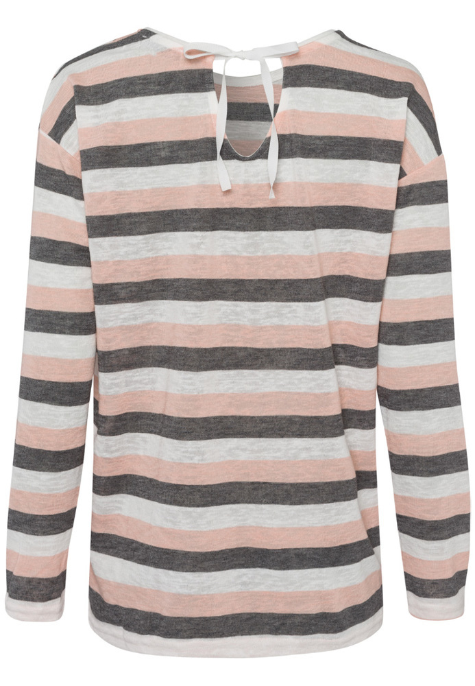 Longsleeve mit Streifen-Muster