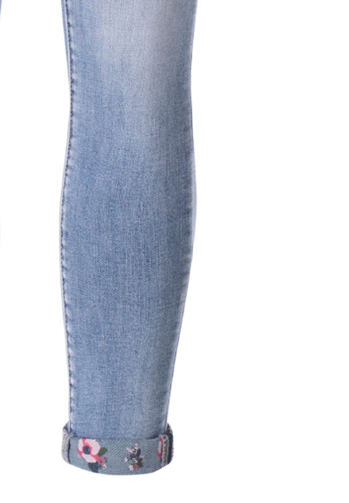 Ankle High Rise Jeans