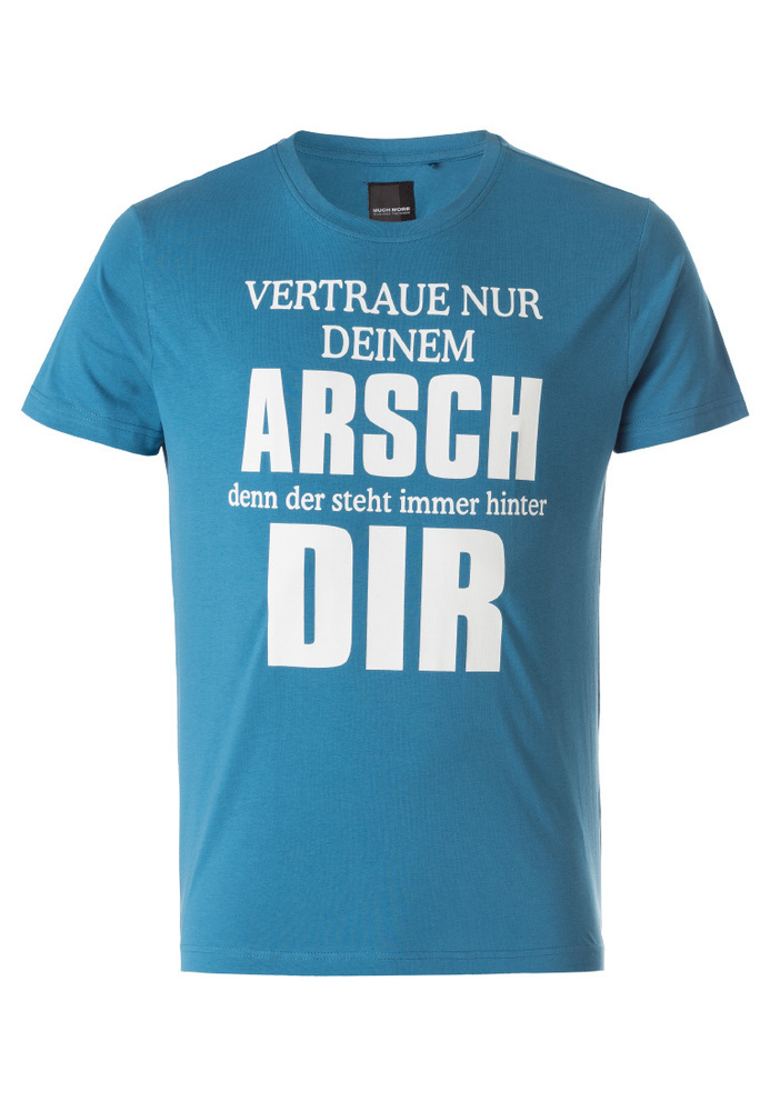 T-Shirt mit Sprüche-Druck